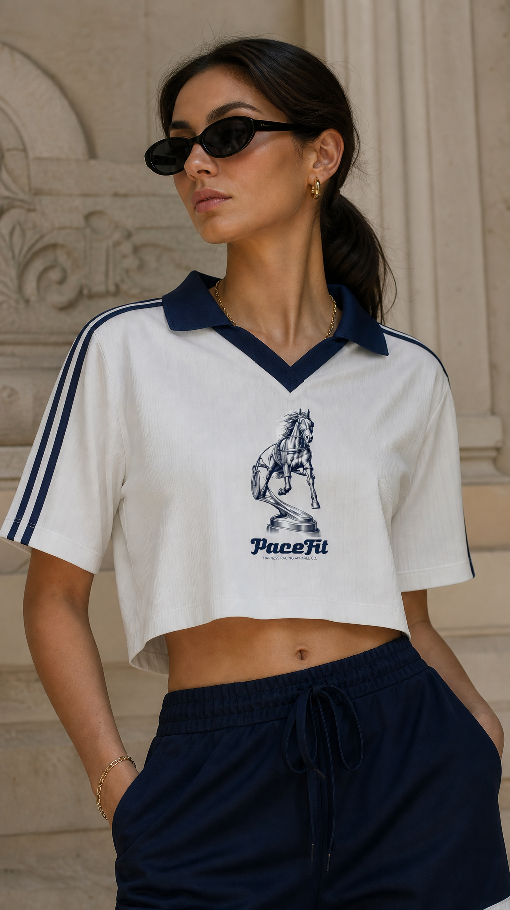 Pacefit - The Hood Cropped Jersey - Image 2