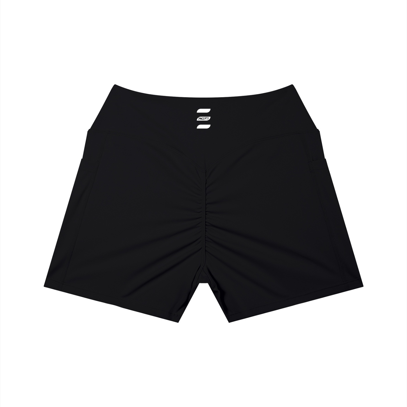 Pacefit - The Whoop Women’s High Rise Pocket Yoga Scrunch Short - Image 2