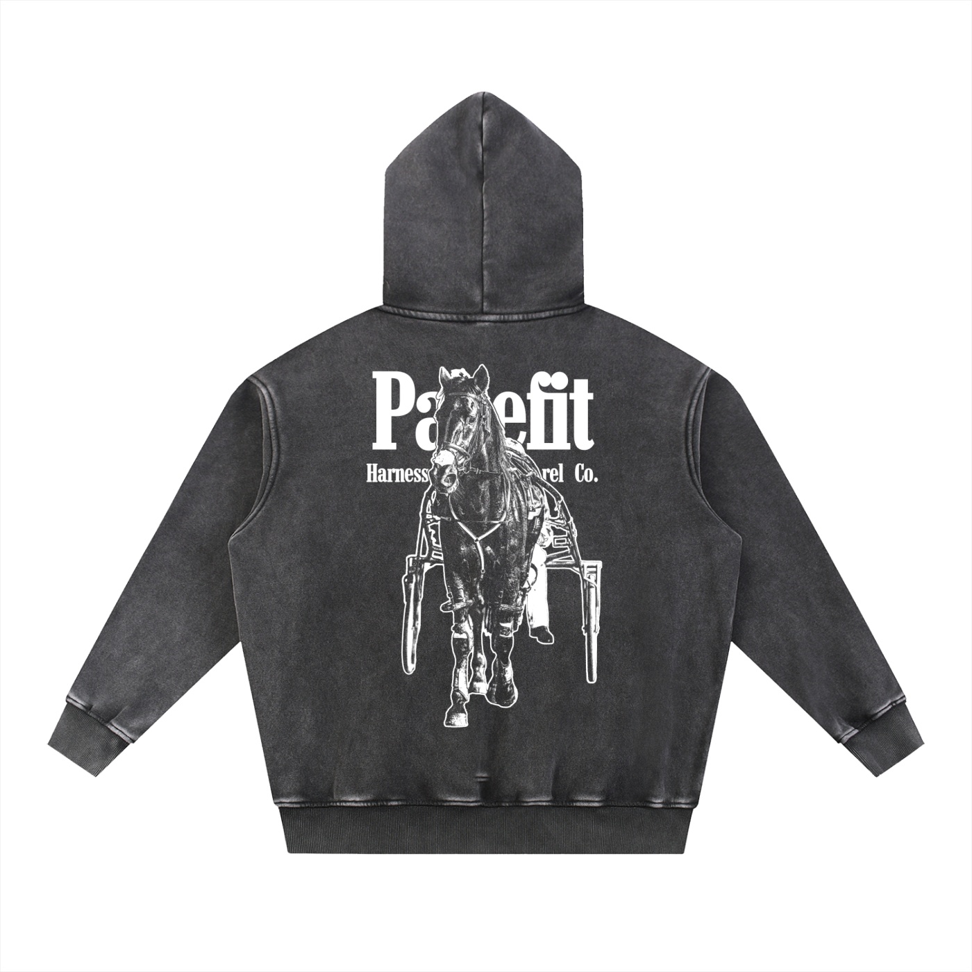 Pacefit - The Smokey Snow Wash Oversize Hoodie - Image 3