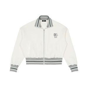 Pacefit - The Trail Striped Rib Collar Zip Jacket