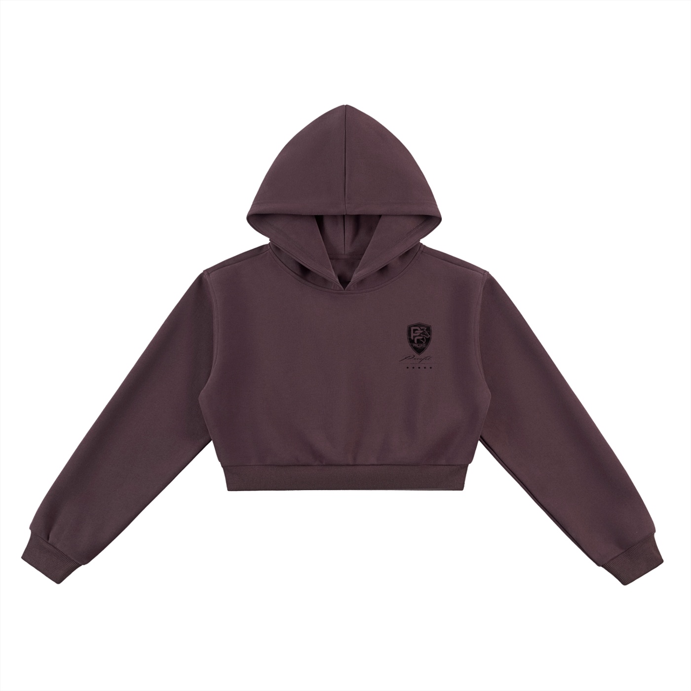 Pacefit - The Patch Essential Cropped Hoodie