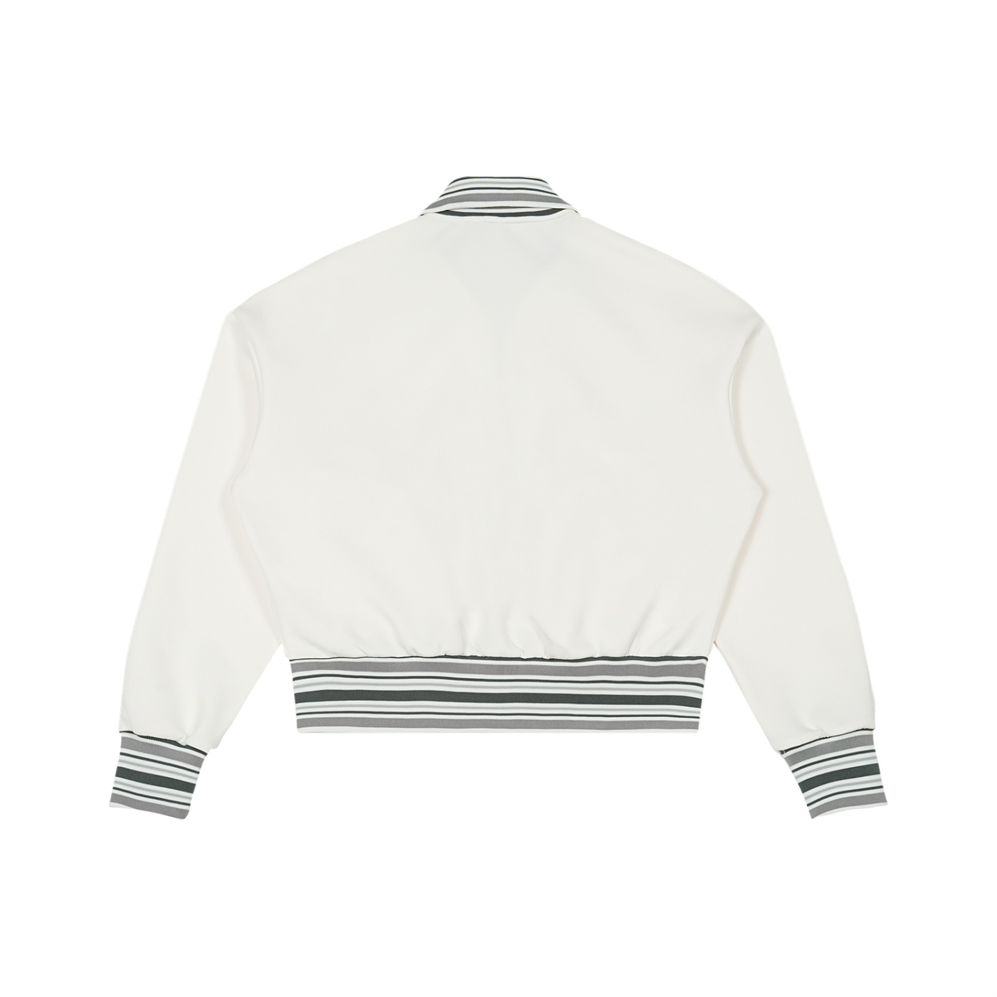 Pacefit - The Trail Striped Rib Collar Zip Jacket - Image 2