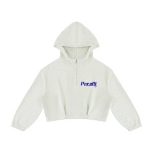 Pacefit - The New Vintage Women’s Boxy Quarter-Zip Hood