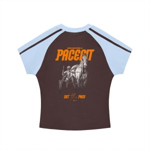 Pacefit - Ladies Set The Pace Contrast Stripes Raglan Tee