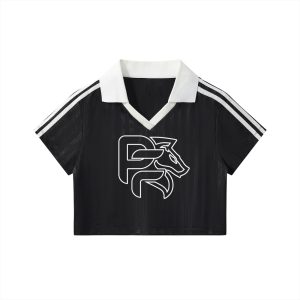 Pacefit - The PF Contrast Collar Cropped Jersey