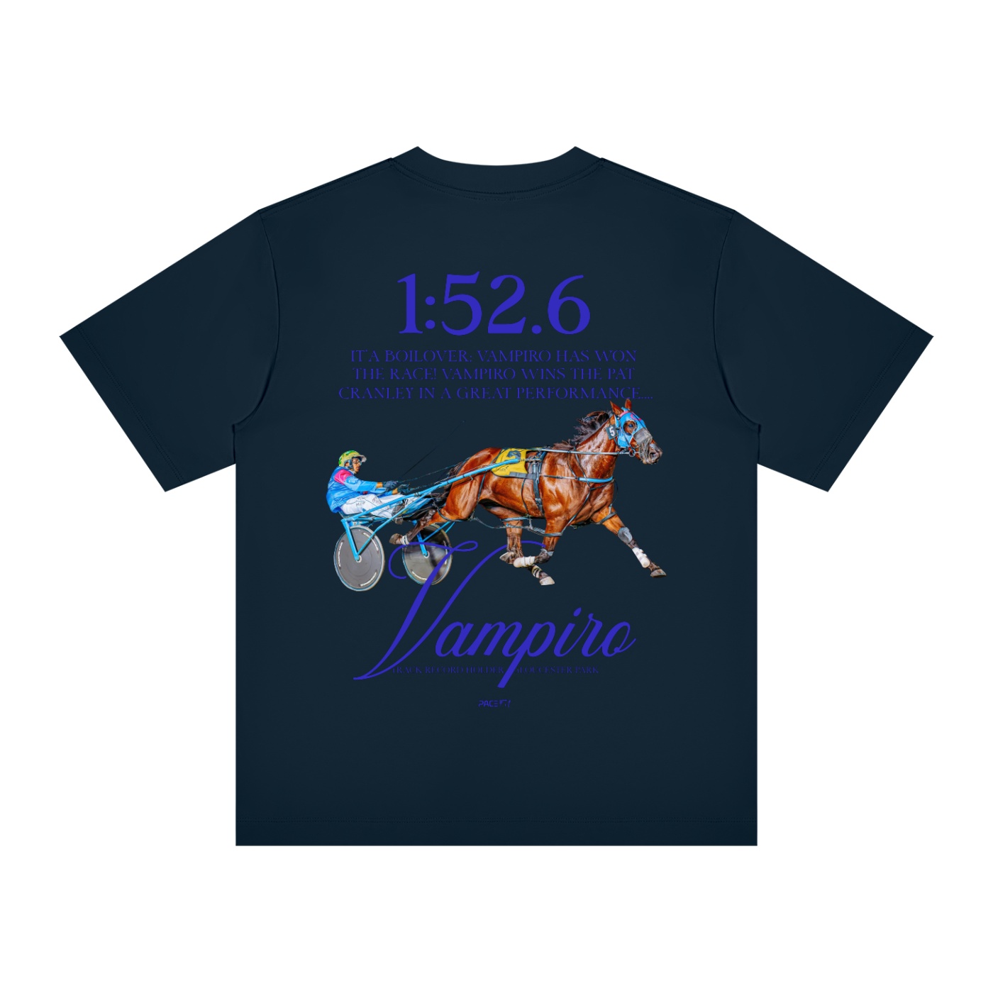 Pacefit - The Vampiro TRH Unisex Regular Crewneck Tee - Image 3