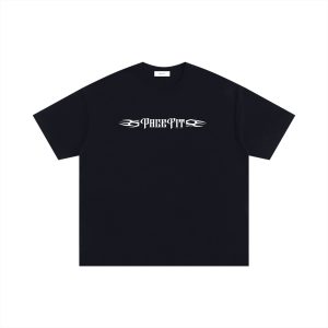 Pacefit - The Flamin' Logo Tee (BLK)