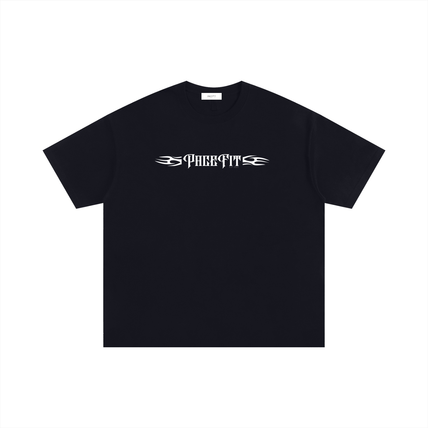 Pacefit - The Flamin' Logo Tee (BLK)