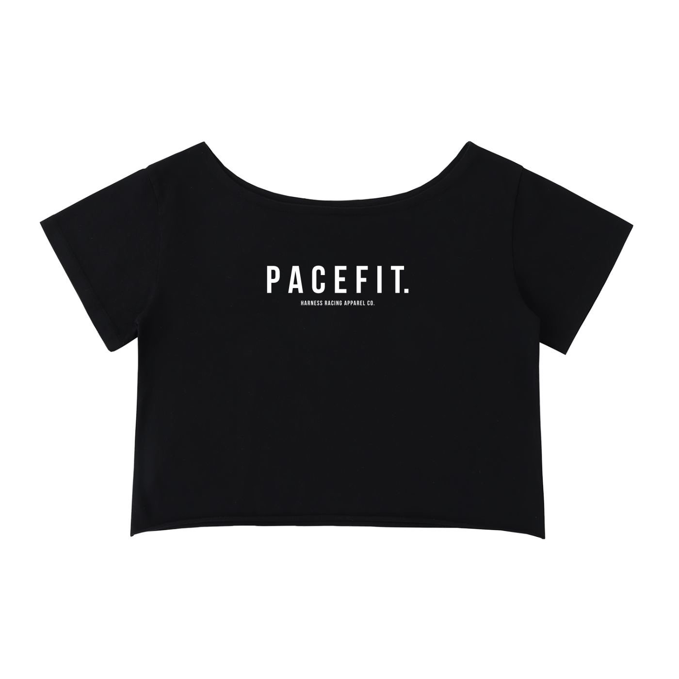 Pacefit - The Academy Off-Shoulder Rolled Hem Cotton T-Shirt