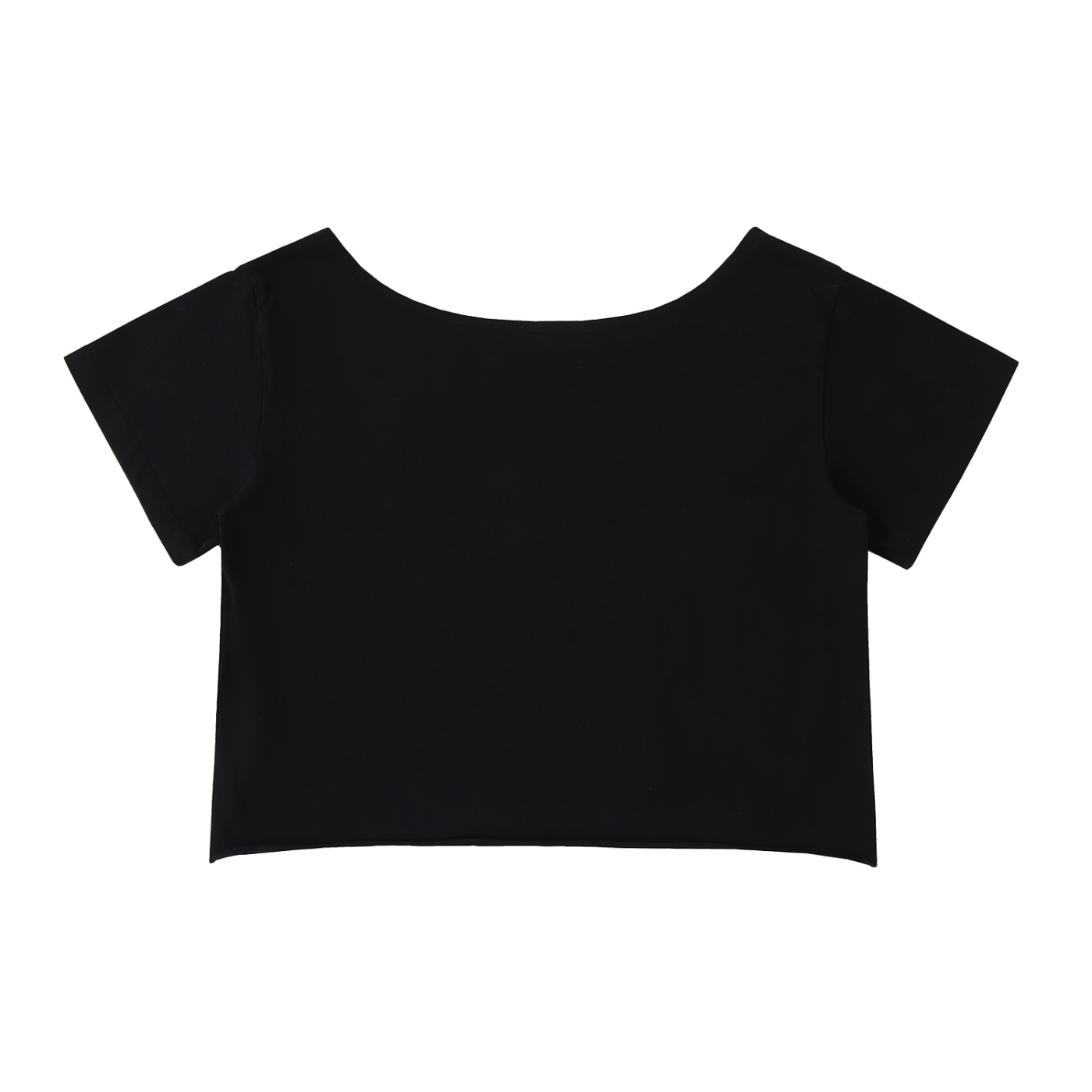 Pacefit - The Academy Off-Shoulder Rolled Hem Cotton T-Shirt - Image 2