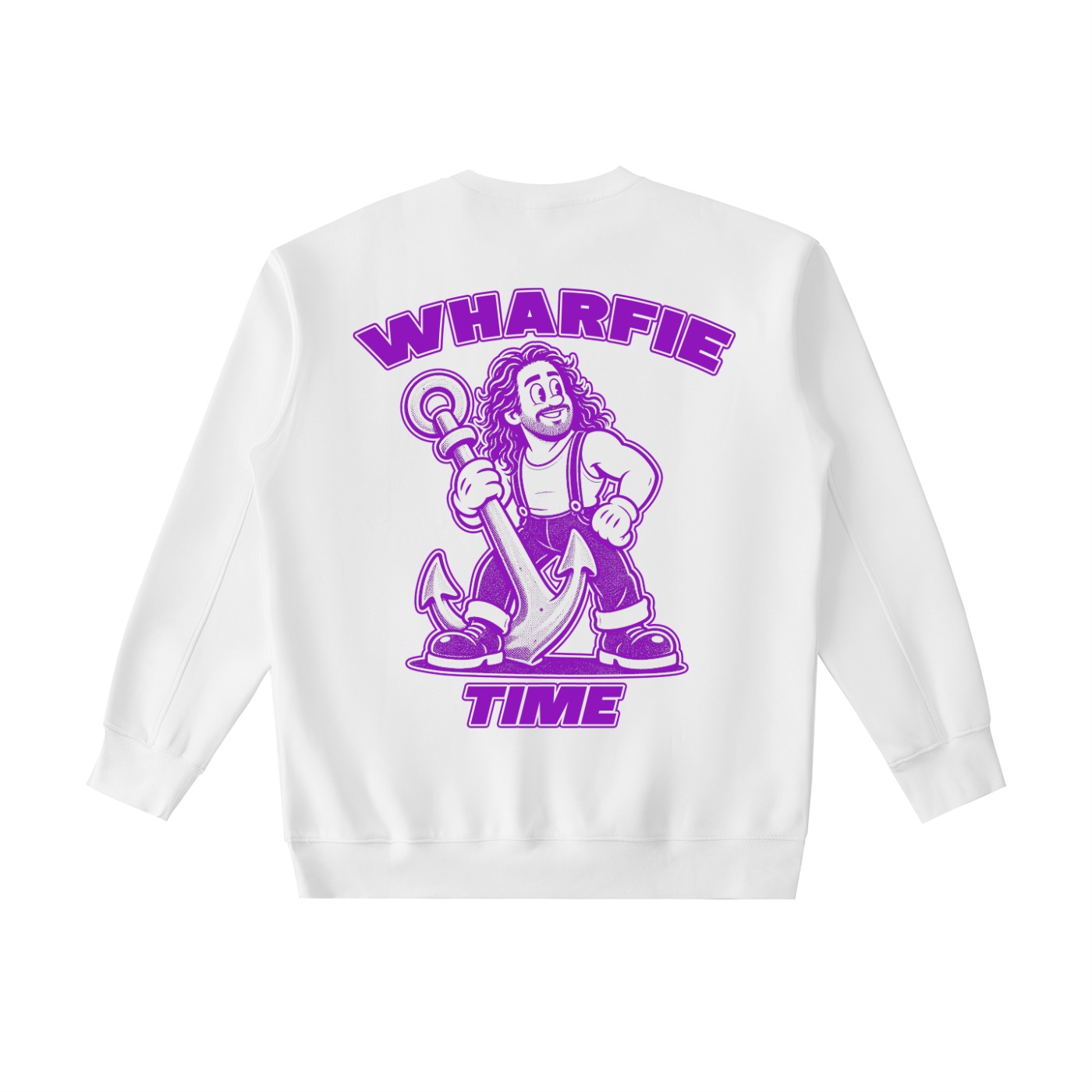WHARFIE TIME - The Basic Crewneck Sweatshirt - Image 2