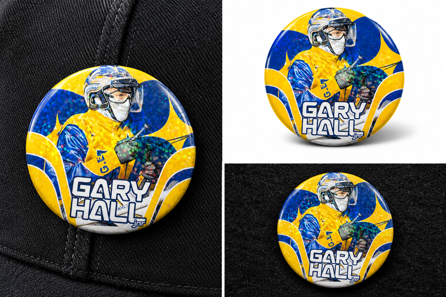 Pacefit Fan Badges - Gary Hall Jnr - Image 3