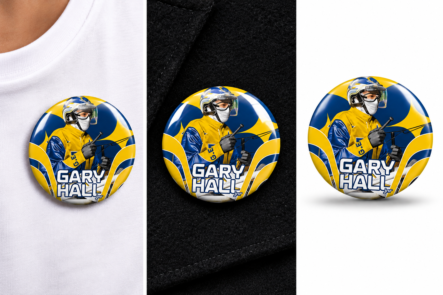 Pacefit Fan Badges - Gary Hall Jnr - Image 2
