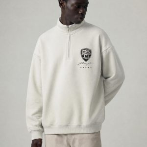Pacefit - The Stars Unisex Vintage Wash Fleeced 1/4 Zip
