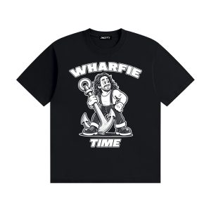 WHARFIE TIME - Basic Unisex Seamless Cotton Tee