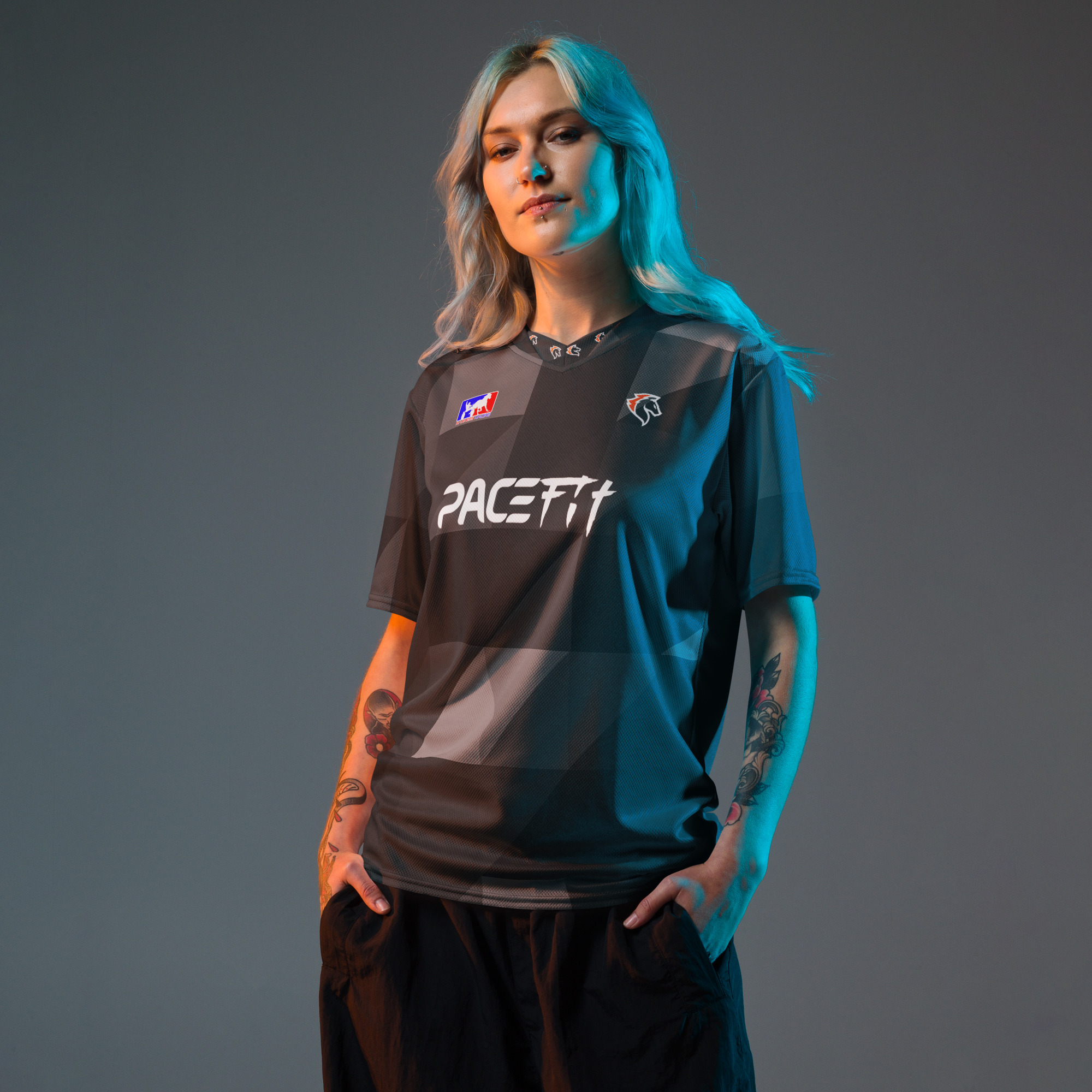 Pacefit - The Greyscale Retro Jersey - Image 3