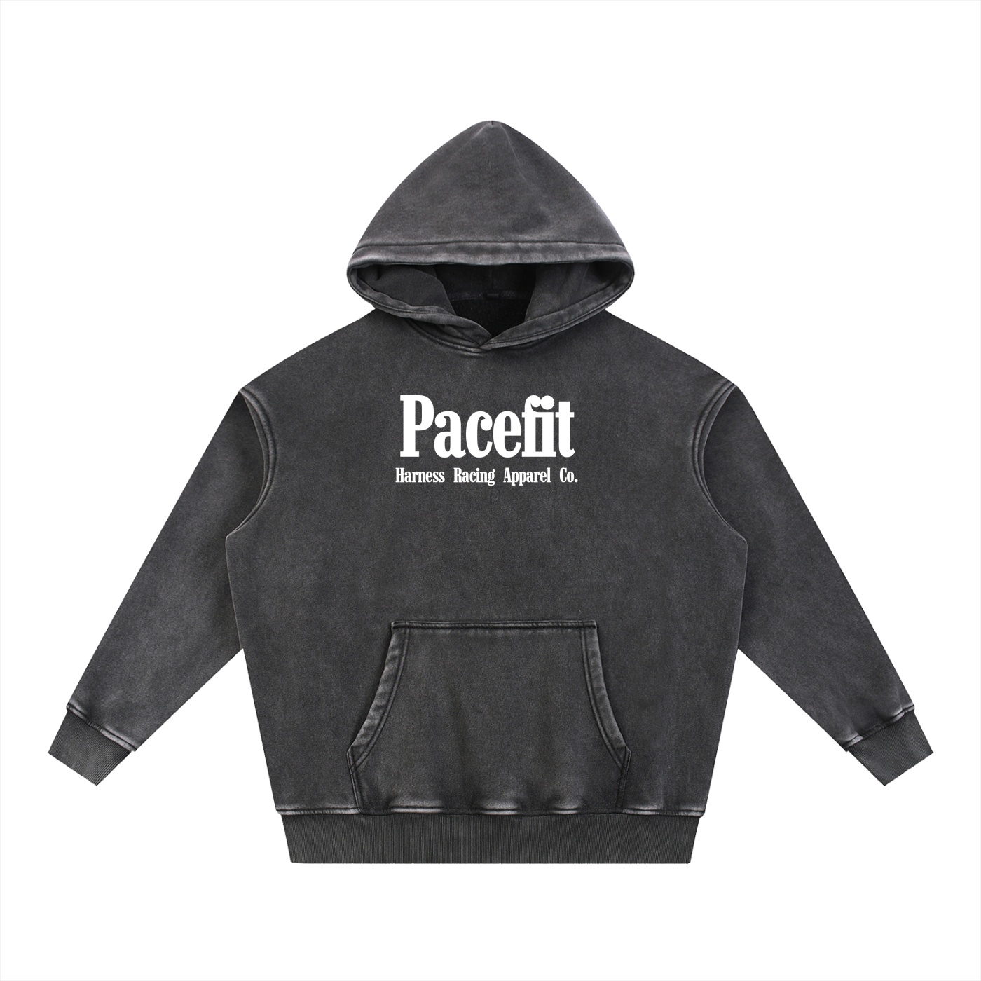 Pacefit - The Smokey Snow Wash Oversize Hoodie - Image 2