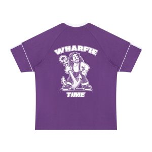WHARFIE TIME - Unisex Retro Raglan Colour Block Tee