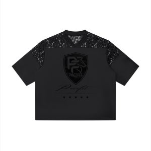 Pacefit - The Metro Lace Panel V-Neck Tee