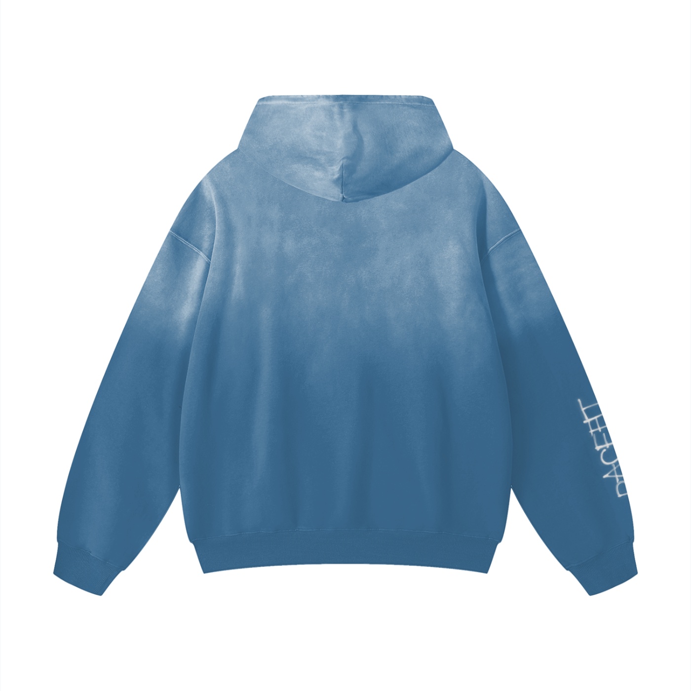 Pacefit - Sprayed Sunfade Oversized Hoodie - Image 4