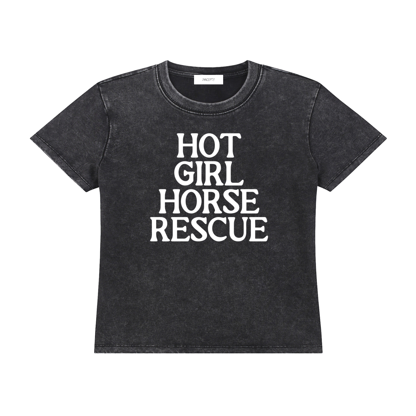 Hot Girl Horse Rescue Tee