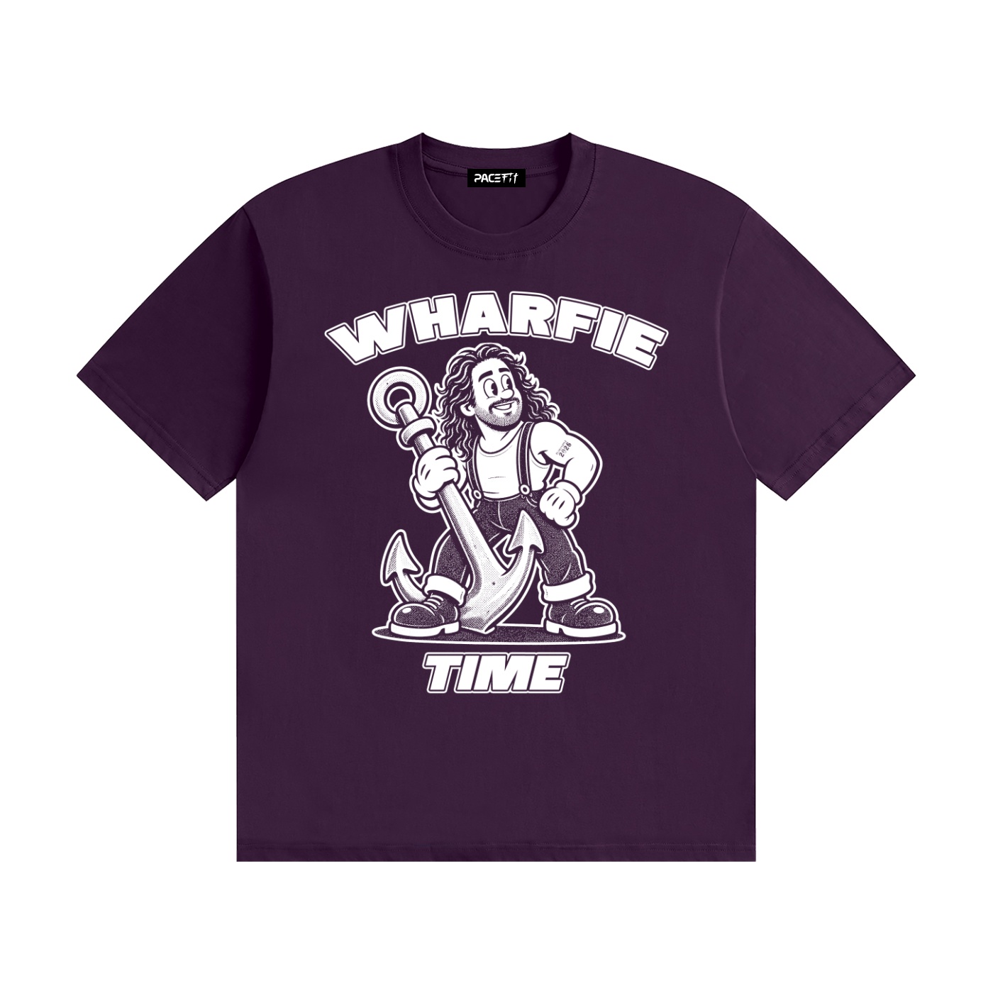 WHARFIE TIME - Basic Unisex Seamless Cotton Tee - Image 3