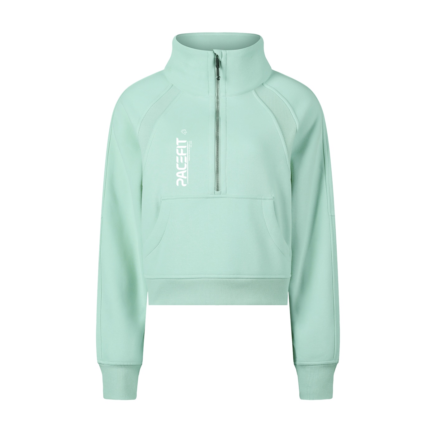 Pacefit - The Performace Cropped Half-Zip Sweatshirt