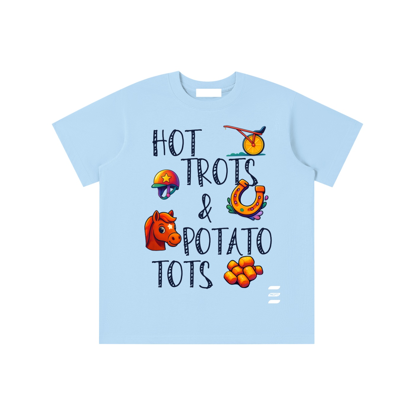 Pacefit - Hot Trots & Potato Tots Kids Tee - Image 2