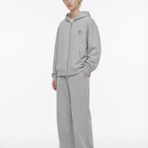 Pacefit - The PF Unisex Drop Shoulder Full Zip Hoodie