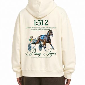 Pacefit - The Pinny Tiger TRH Unisex Drop Shoulder Hood