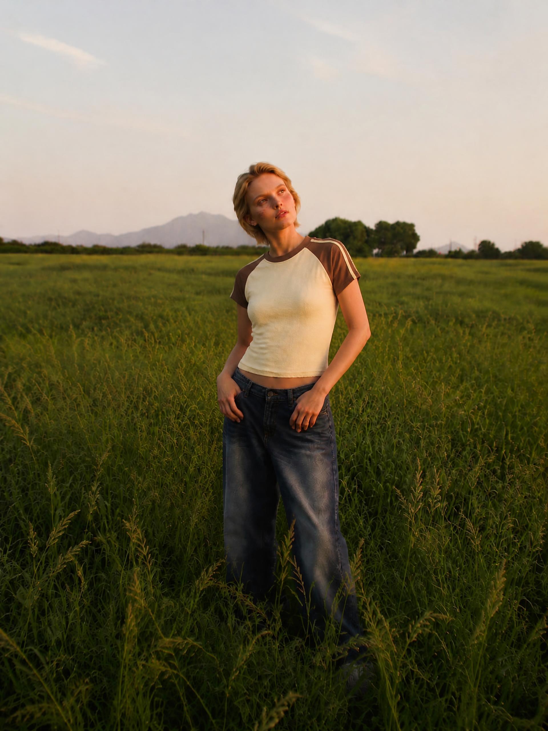 PACEFIT - The Western Contrast T-Shirt
