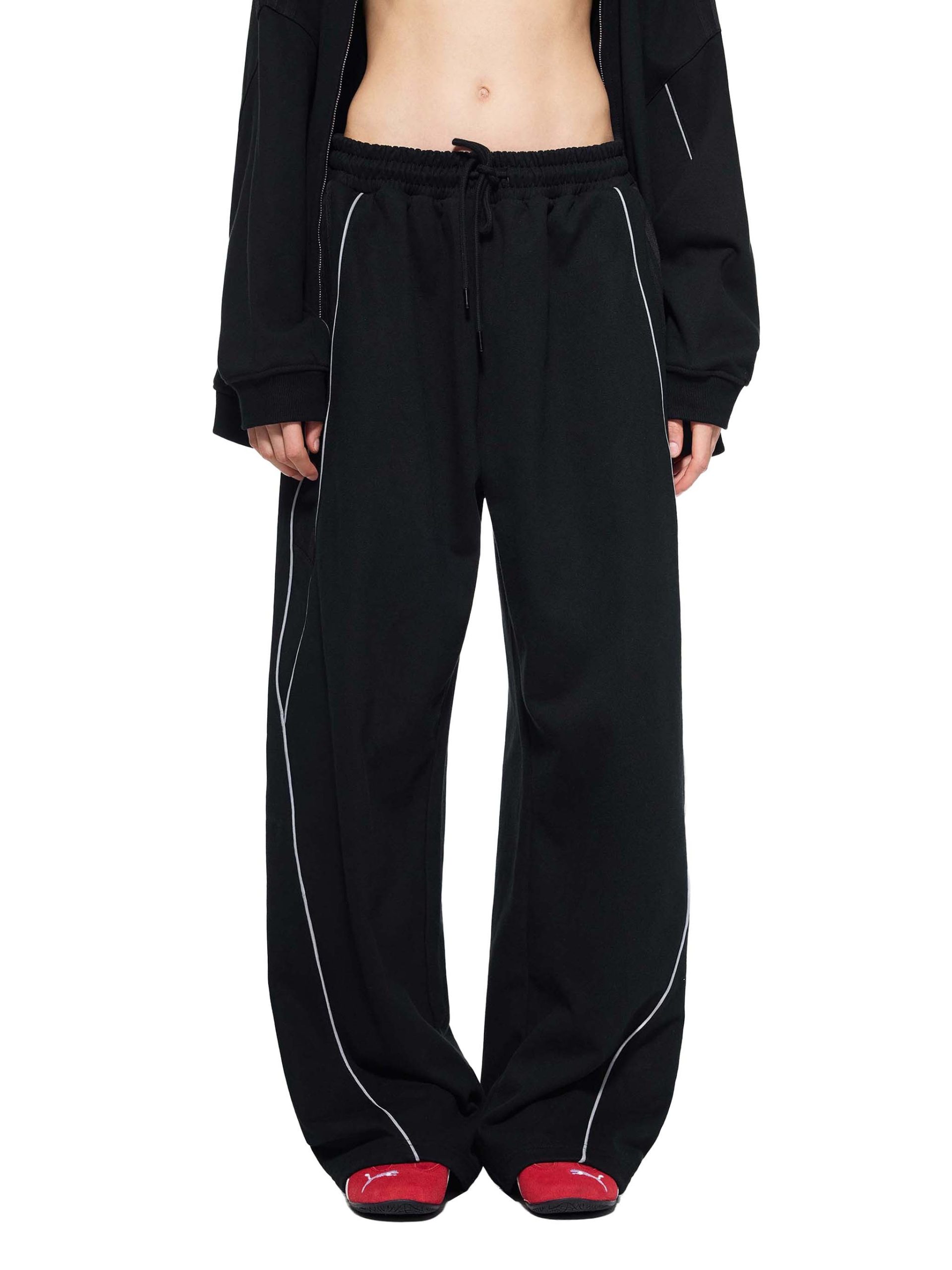 Pacefit - The PCFT Cozy Striped Straight-Leg Sweats - Image 6